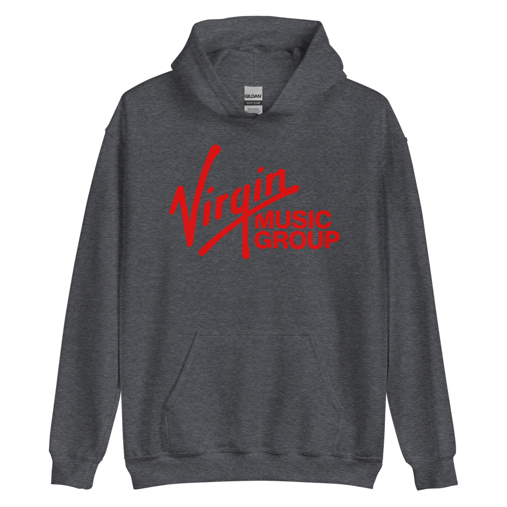 Virgin Music Red Logo Hoodie (Grey)