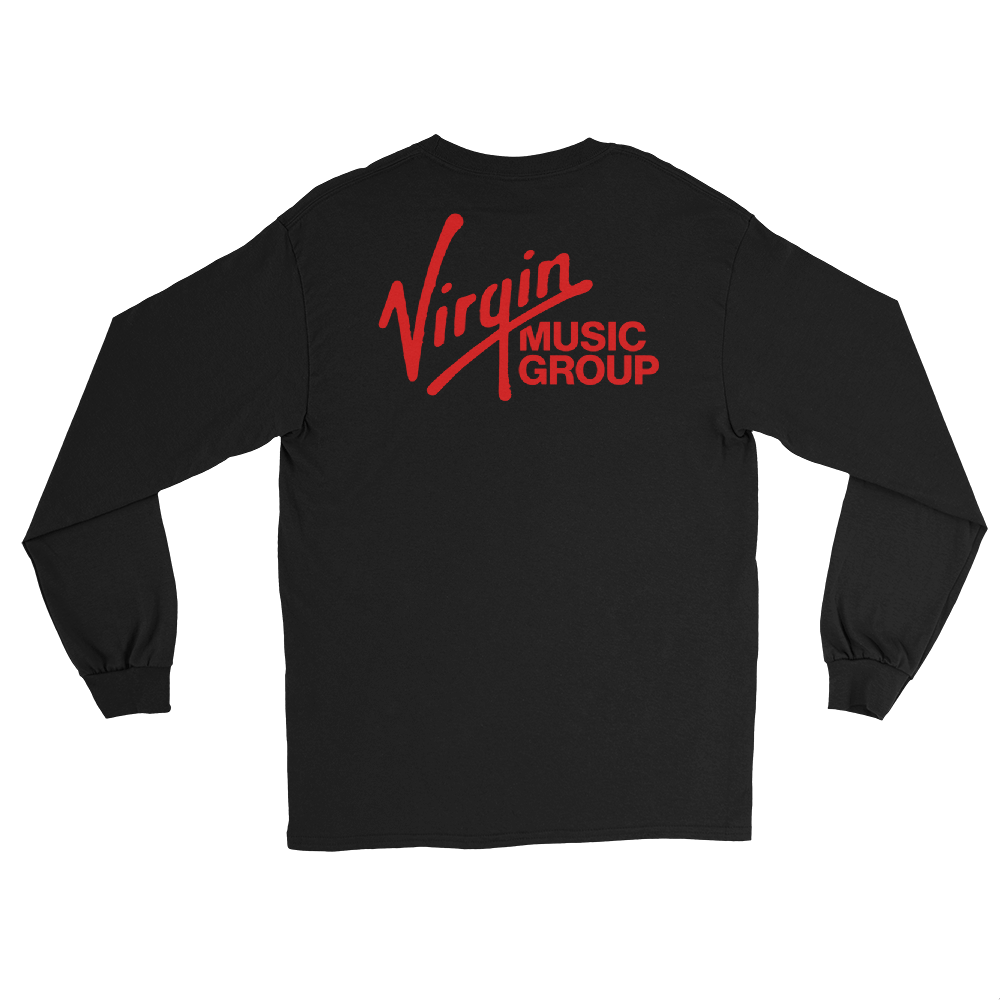 Virgin Music Group Red Logo Longsleeve (Black) Back