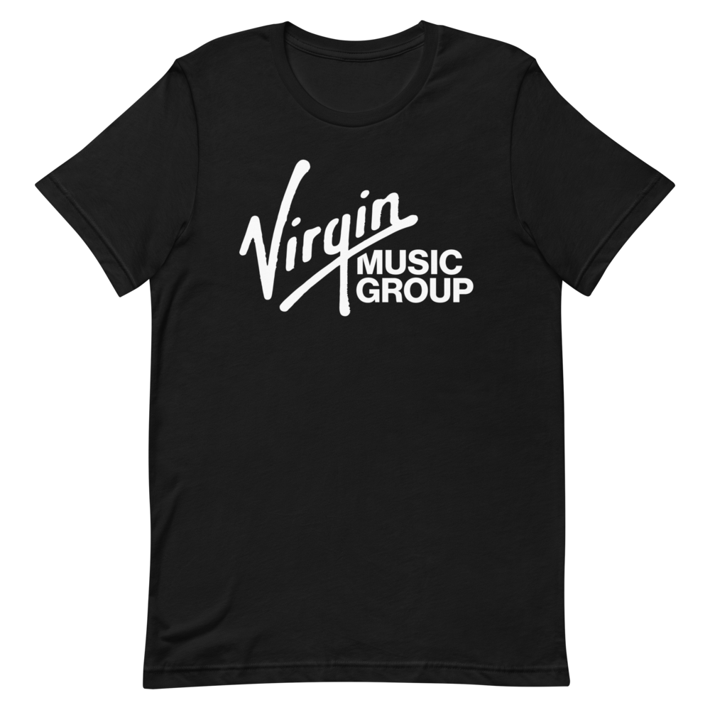 Virgin Music Group Logo T-Shirt (Black) White