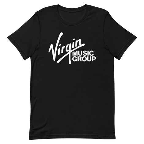Virgin Music Group Logo T-Shirt (Black) White