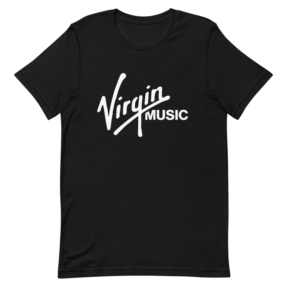 Virgin Music Classic Logo T-Shirt (Black) White