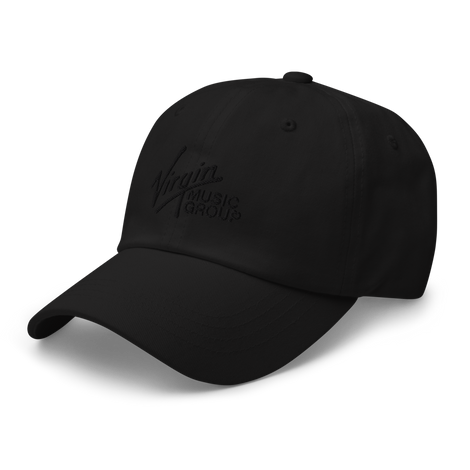Virgin Music Black Logo Dad Hat Left