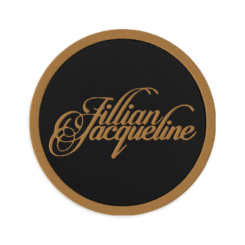 Jillian Jacqueline - Embroidered Patch