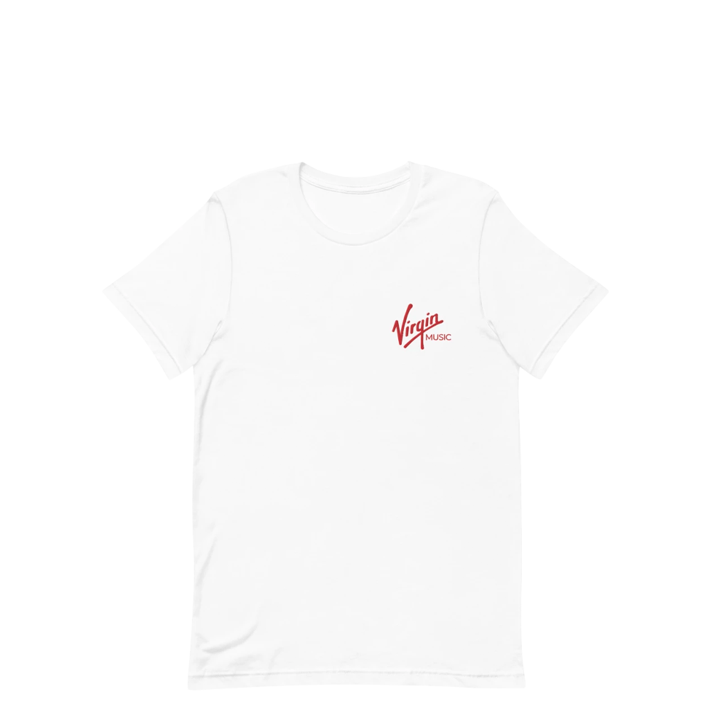 Virgin Music Red Logo T-Shirt (White)